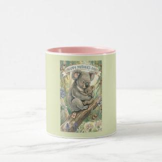 Caneca Dia das Mães Coala com o filhote