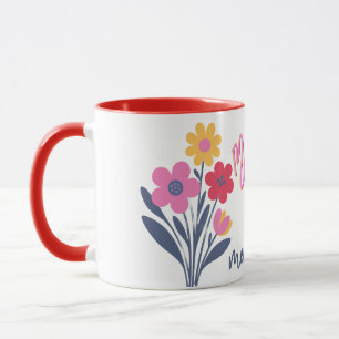Caneca Dia das mães design moderno