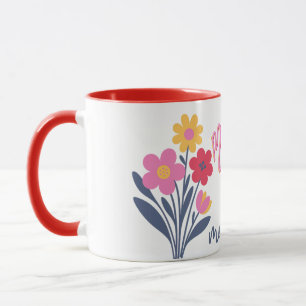 Caneca Dia das mães design moderno