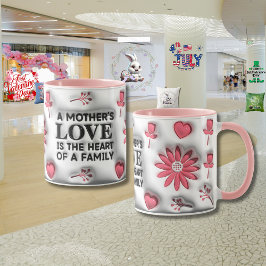 Caneca Dia das Mães "Efeito 3D"