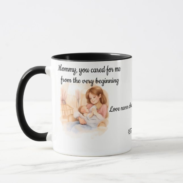 Caneca Dia das Mães Mpm Cuidados com Idosos (Esquerda)