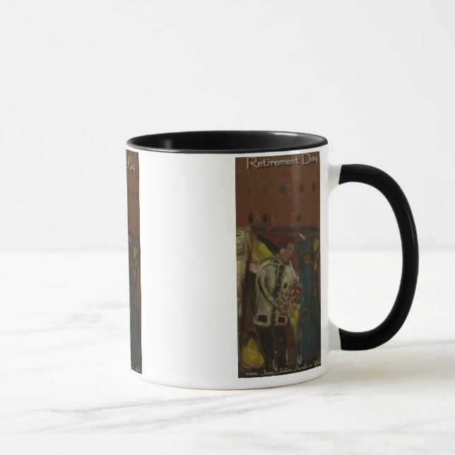 Caneca dia de aposentadoria (Direita)
