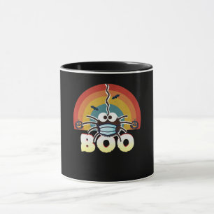 Caneca Dia de as Bruxas engraçado Costume Spider Vestind