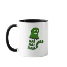 Dia de as Bruxas engraçado Ghost Mug