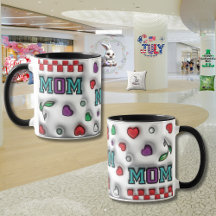 Dia de as mães "3D Effect Mug"