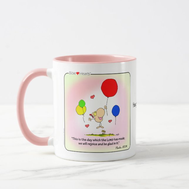 Caneca Dia de as mães Christian Coffee Mug com Escritura (Esquerda)