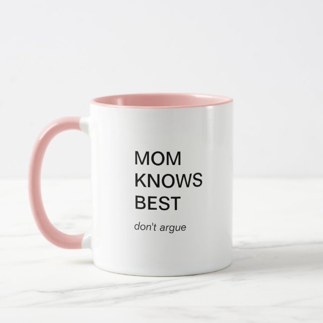 Caneca Dia de as mães Engraçado Melhor Mãe (Esquerda)