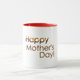 Caneca Dia de as mães Feliz