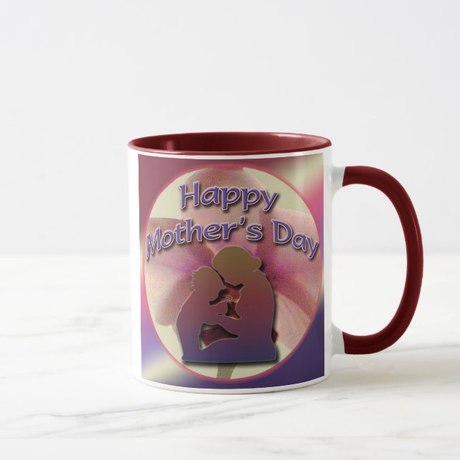 Caneca Dia de as mães, Mug. (Direita)
