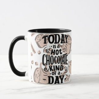 Caneca Dia de Chocolate Quente