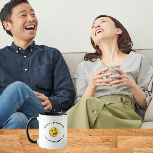 Caneca Dia de dar um tapa num idiota