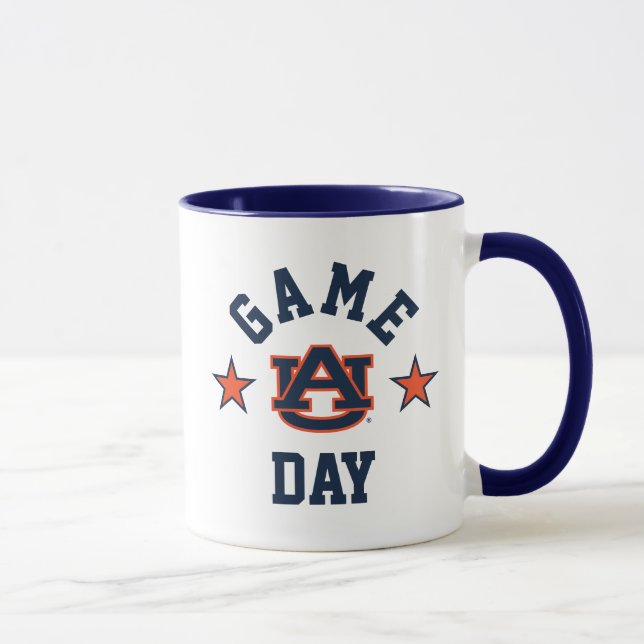 Caneca Dia de Jogo da Universidade de Auburn (Direita)