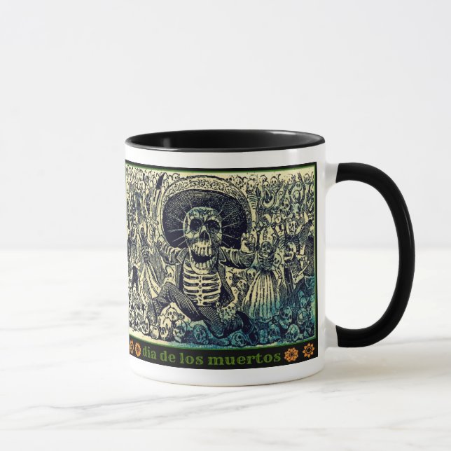 Caneca Dia De Los Muertos Mug (Direita)