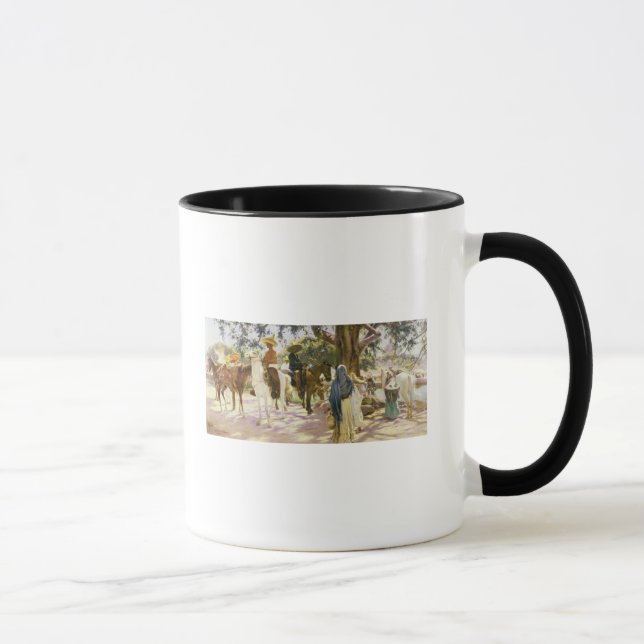 Caneca Dia de mercado em San Gabriel, México (Direita)
