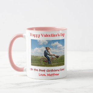 Caneca dia de os namorados Love Best Namorada