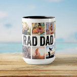 Caneca Dia de os pais de Fotografia para Crianças Persona<br><div class="desc">Apresentando o presente perfeito para qualquer pai legal, moderno e radical lá fora - o Dia de os pais Legal PAI RAD Personalizado para Crianças Fotografias! Esta caneca é uma homenagem a todos os pais incríveis que se orgulham de serem pais e adoram mostrar seus filhos. A caneca apresenta uma...</div>
