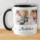 Caneca Dia de os pais de pré-disquete moderno atlético de<br><div class="desc">Esta design simples e moderna é composta por tipografia sã-serif.</div>