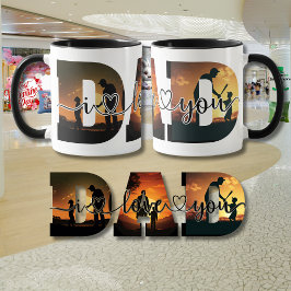 Caneca Dia de os pais "Eu te amo Pai"