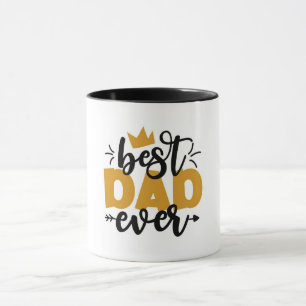 Caneca dia de os pais "Melhor Pai Nunca" Mug: Pais Incrív