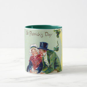 Caneca Dia de Patrick, Vintage