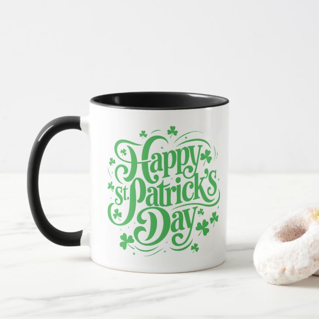Caneca Dia de São Patrício (Com Donut)