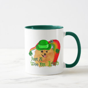 Caneca Dia de São Patrício de Pomeranian