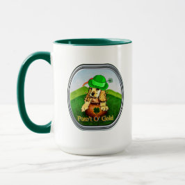 Caneca Dia de São Patrício do Cocker Spaniel