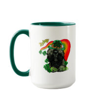 Dia de São Patrício Poodle