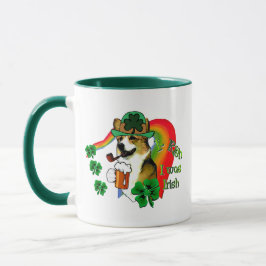 Caneca Dia de São Patrício Welsh Corgi