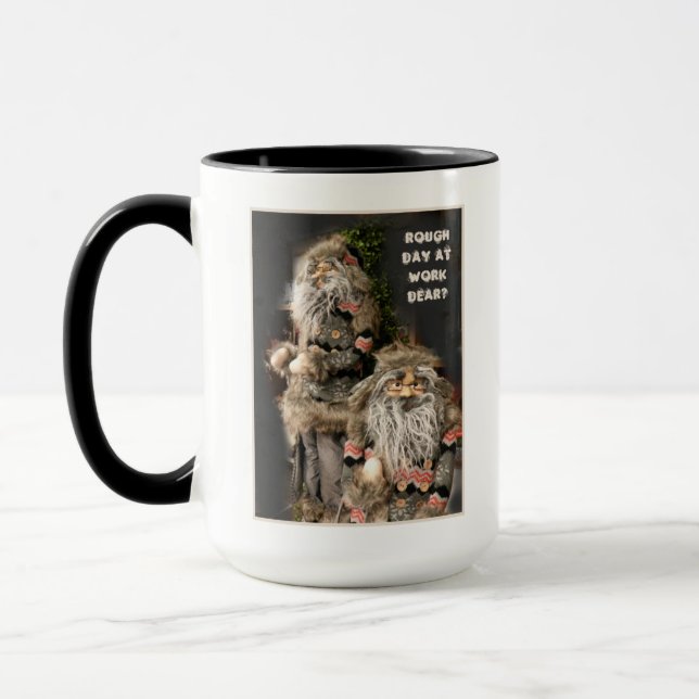 Caneca Dia Difícil no Trabalho Querido? (Esquerda)