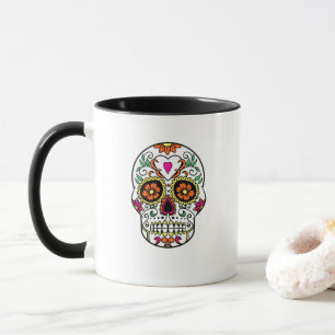 Caneca Dia do Crânio do Açúcar Morto