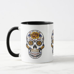 Caneca Dia do Crânio do Açúcar Morto