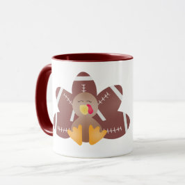 Caneca Dia do Jogo Futebol na Turquia