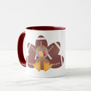 Caneca Dia do Jogo Futebol na Turquia