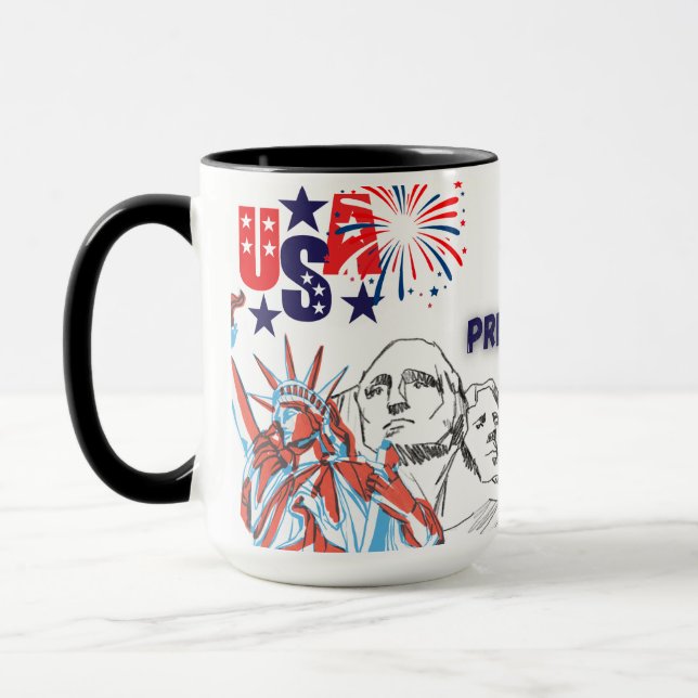 Caneca Dia do Presidente Mug (Esquerda)