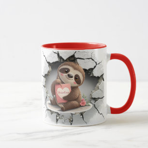 Caneca Dia dos Namorados Preguiça