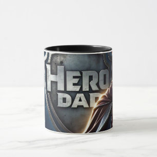 CANECA DIA DOS PAIS DO PAI HERO