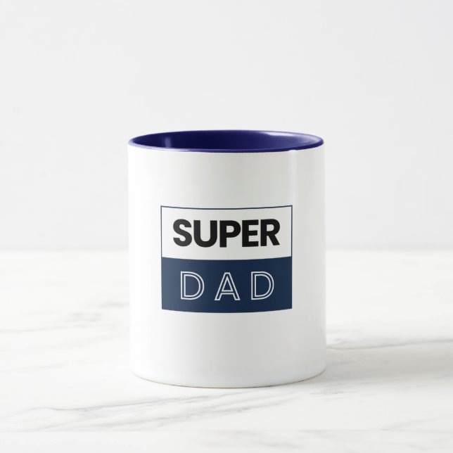 Caneca Dia dos Pais do PAI SUPER (Centro)