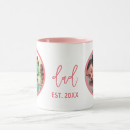 Caneca Dia dos Pais | Foto do Pai Moderno e Tendência