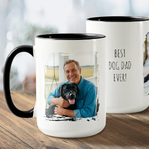 Caneca Dia dos Pais Melhor Pai de Cachorro do Mundo Foto
