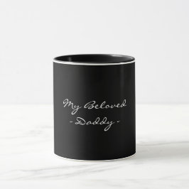 Caneca Dia dos Pais,Meu Querido Papai,Moderno , Simples E