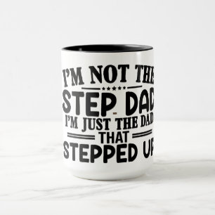 Caneca Dia dos Pais Papai Que Deu um Passo à Frente