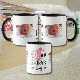 Caneca Dia dos Pais Personalizado "Meu 1º Dia dos Pais"