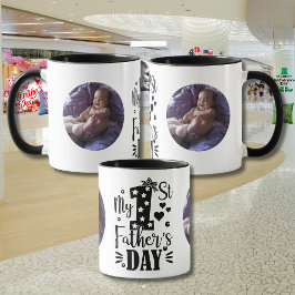 Caneca Dia dos Pais Personalizado "Meu 1º Dia dos Pais"