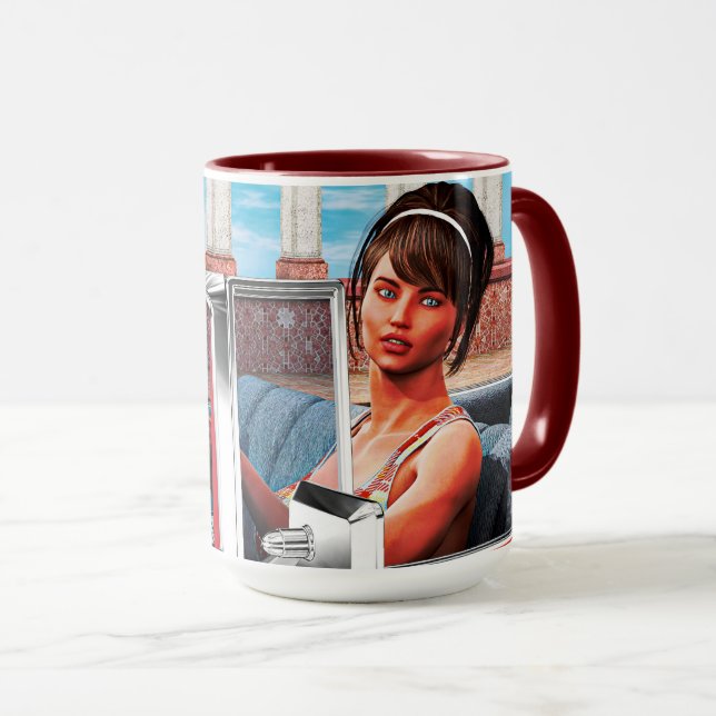 Caneca Dia Ensolarado (Frente Esquerda)