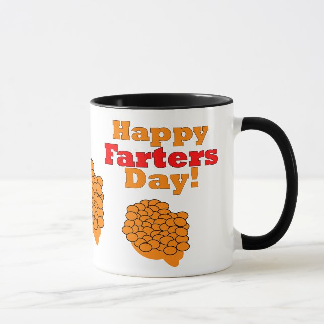 Caneca Dia feliz de Farters! (Direita)
