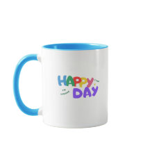 Caneca "Dia Feliz" para Crianças