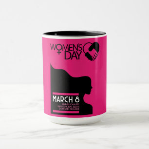 Caneca Dia Internacional da Mulher