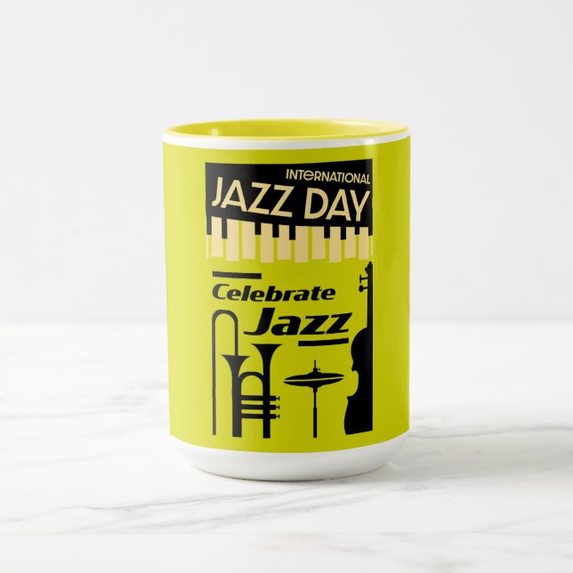 Caneca Dia Internacional do Jazz 30 de abril (Centro)