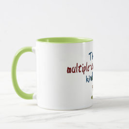 Caneca Dia múltiplo das chávenas de café